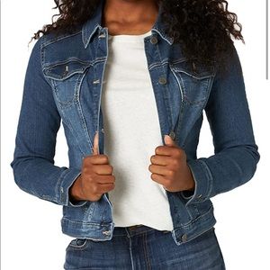 Riders by Lee indigo denim jacket - medium - super stretchy!